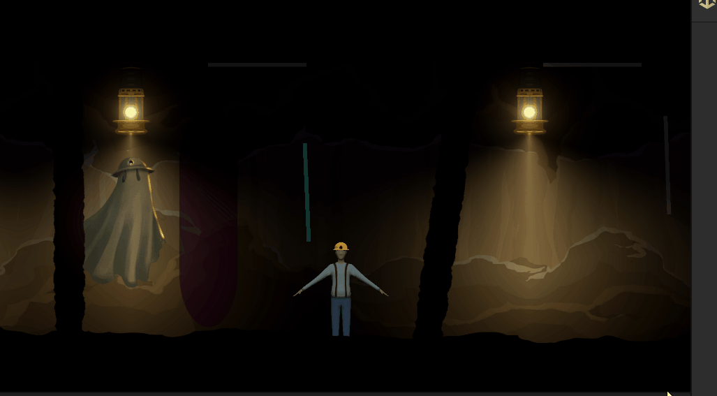 Crystals can change the lights intensity allowing to pass through darkness