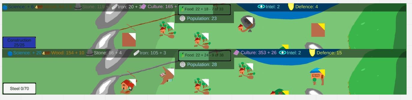 Two Versions of the Top Bar